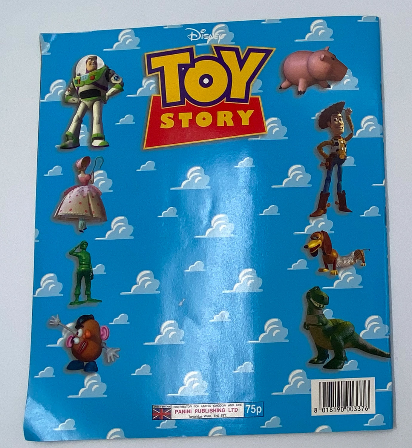 אלבומי מדבקות - אלבום מדבקות צעצוע של סיפור, "Toy Story", אנגלית - מלא
צעצוע של סיפור (באנגלית: Toy ... - 1 10