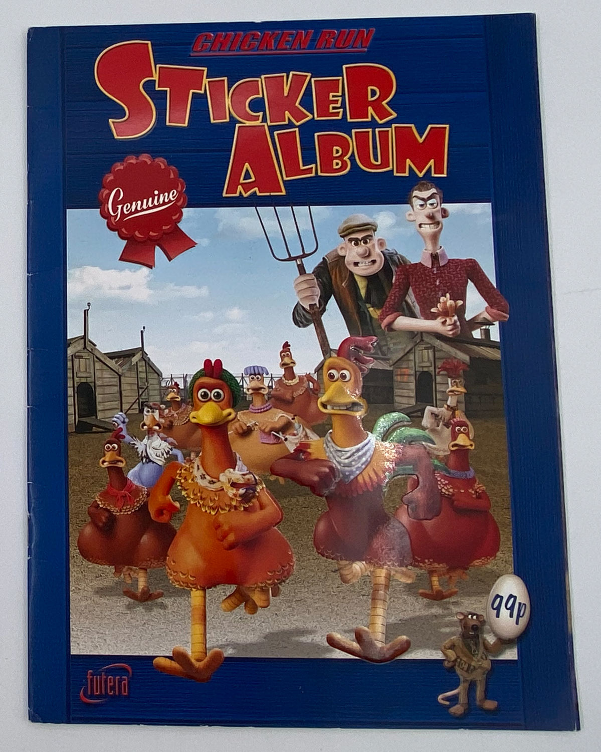 אלבומי מדבקות - אלבום מדבקות מרד התרנגולים, "Chicken Run", אנגלית - מלא
מרד התרנגולים (באנגלית: Chicken ... - 1 0