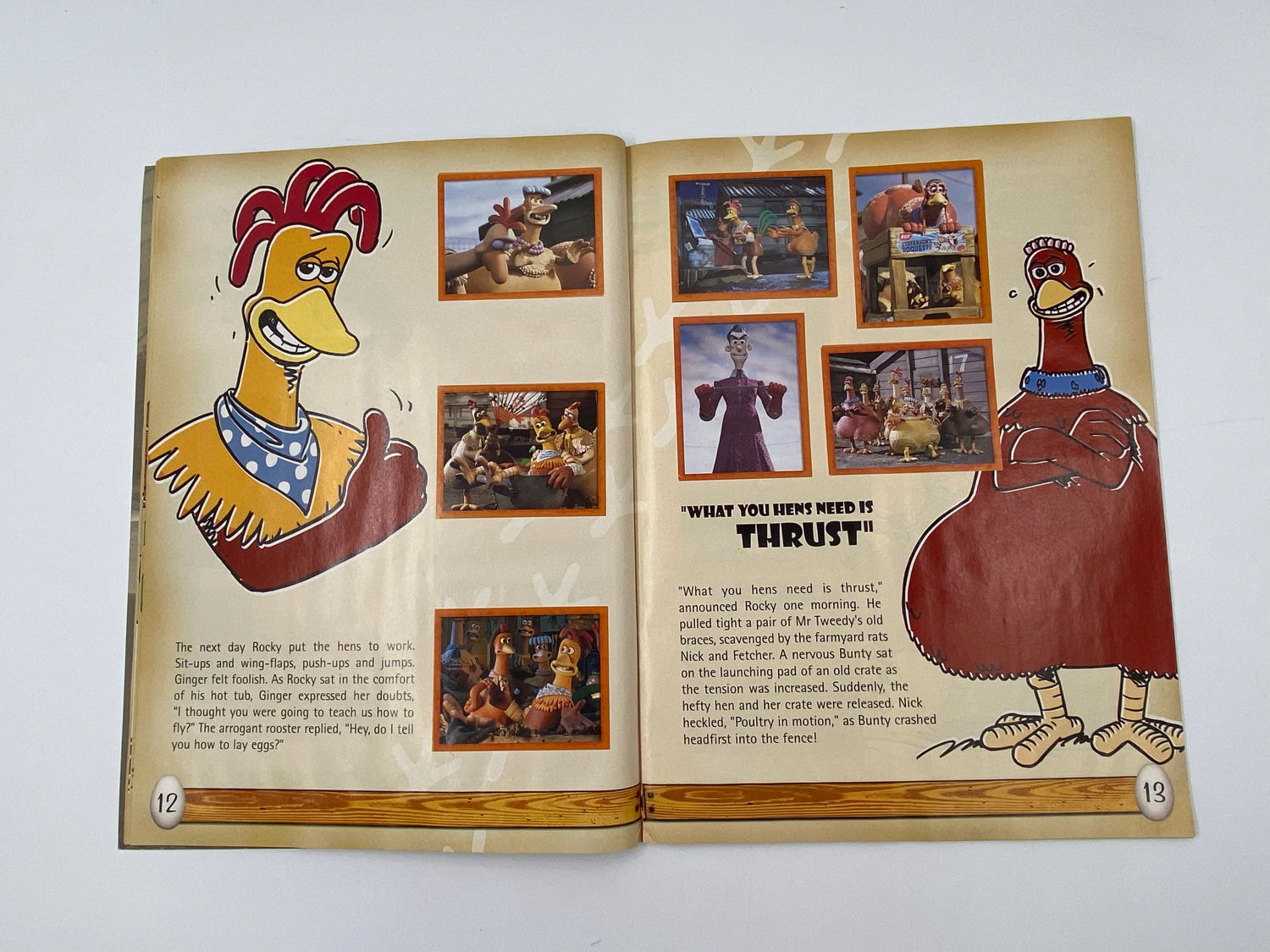 אלבומי מדבקות - אלבום מדבקות מרד התרנגולים, "Chicken Run", אנגלית - מלא
מרד התרנגולים (באנגלית: Chicken ... - 1 24
