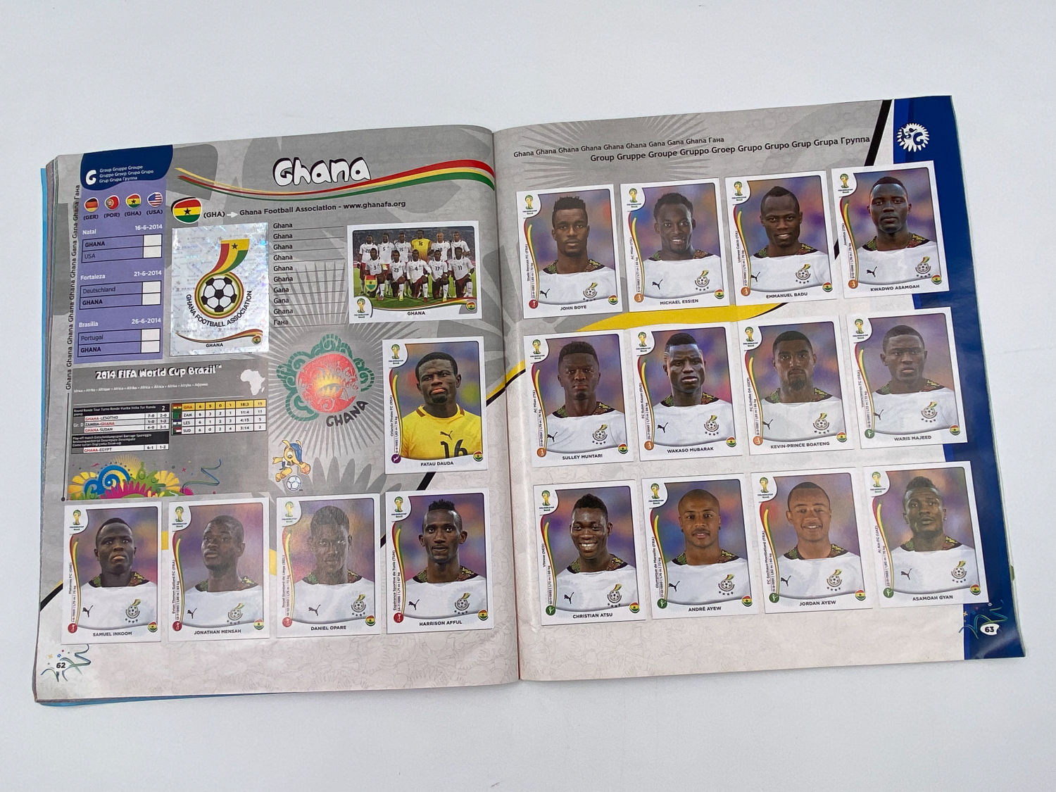 אלבומי מדבקות - אלבום מונדיאל ברזיל 2014, "FIFA WOURLD CUP BRAZIL", אנגלית - מלא
מונדיאל 2014 הוא הטורניר ... - 1 26