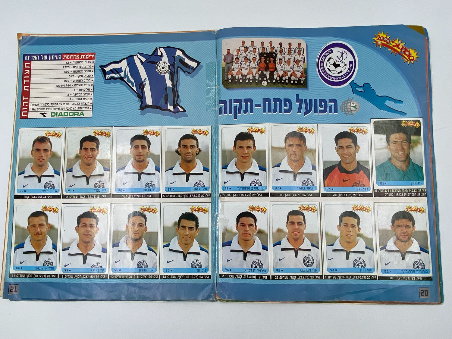 אלבומי מדבקות - אלבום סופרגול 2000, אלבום המילניום
סוּפרגוֹל הוא שמו של אלבום איסוף מדבקות מאת חברת P.M.I ... - 1 1