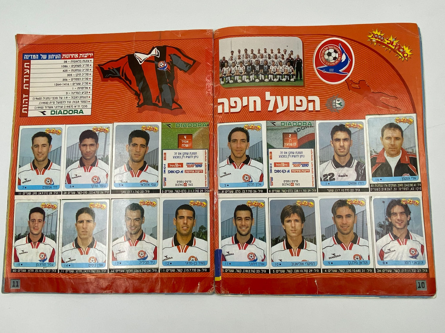 אלבומי מדבקות - אלבום סופרגול 2000, אלבום המילניום
סוּפרגוֹל הוא שמו של אלבום איסוף מדבקות מאת חברת P.M.I ... - 1 37