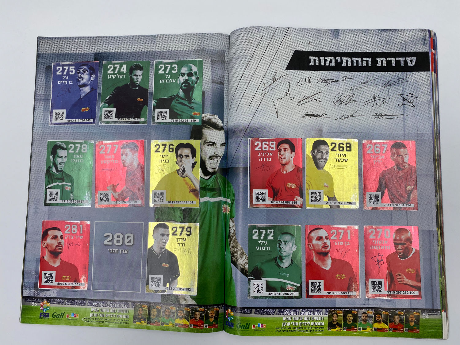 אלבומי מדבקות - אלבום סופרגול 2017-2018 מארח את סופרסל
סוּפרגוֹל הוא שמו של אלבום איסוף מדבקות מאת ... - 1 26