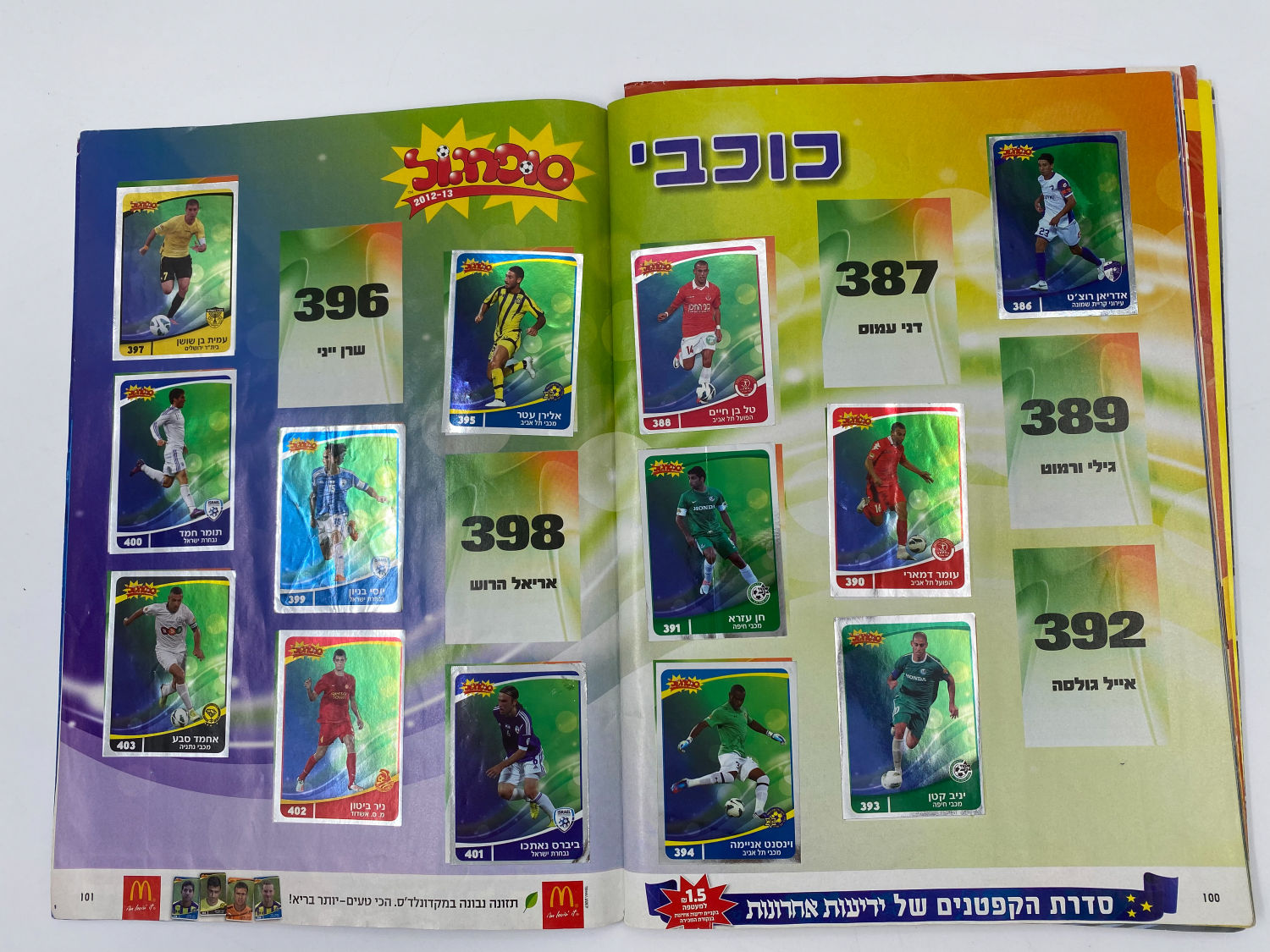 אלבומי מדבקות - אלבום סופרגול 2012-2013 - מלא חלקית
סוּפרגוֹל הוא שמו של אלבום איסוף מדבקות מאת חברת ... - 1 45