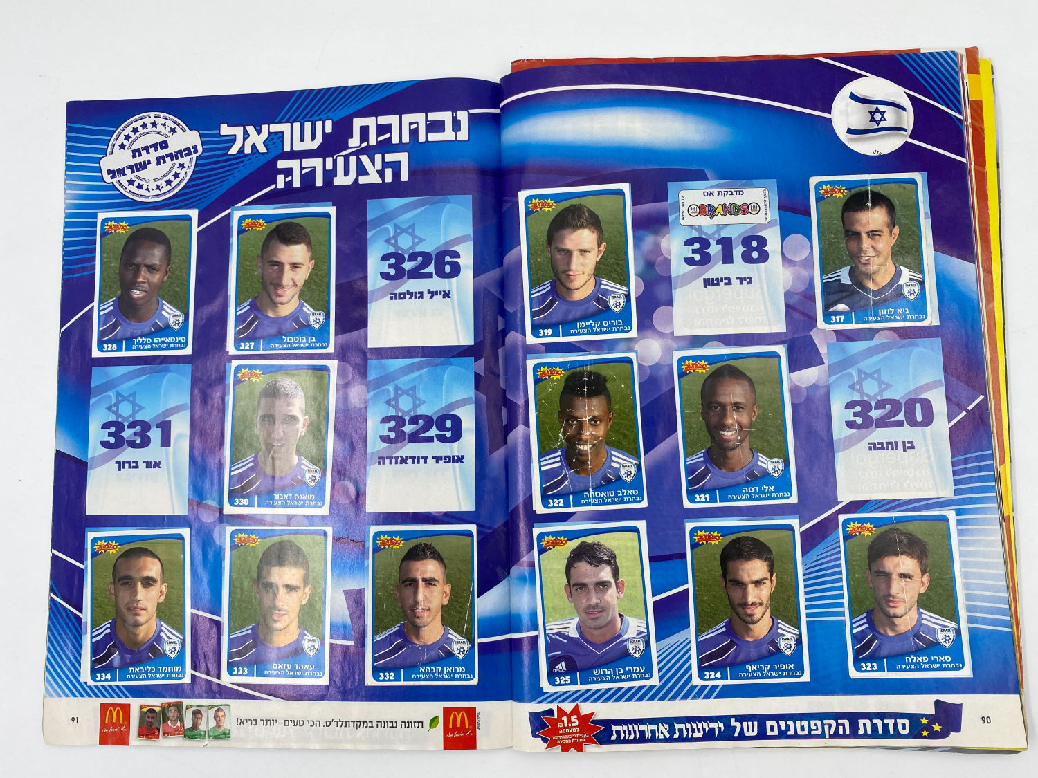 אלבומי מדבקות - אלבום סופרגול 2012-2013 - מלא חלקית
סוּפרגוֹל הוא שמו של אלבום איסוף מדבקות מאת חברת ... - 1 40