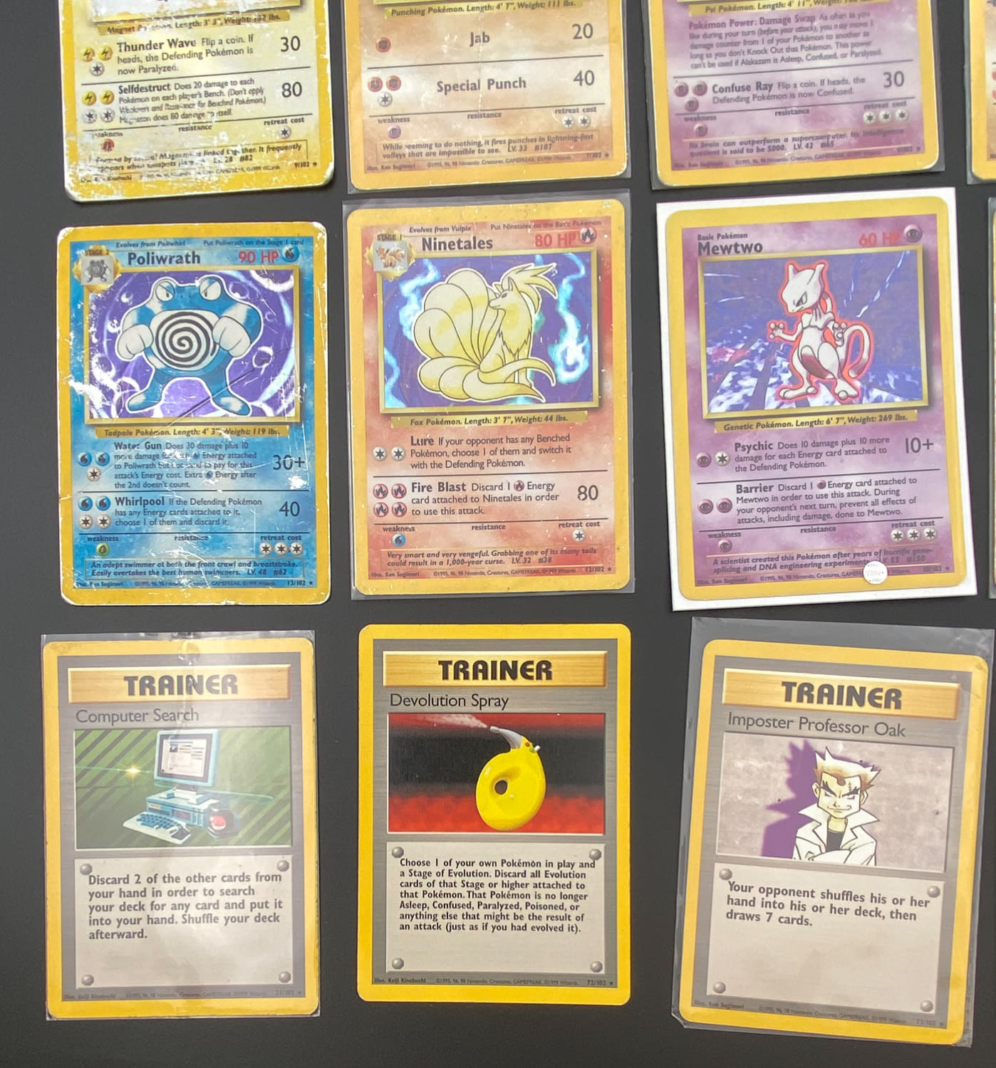 קלפי איסוף - לוט של 24 קלפי פוקימון באנגלית - Rare + Holo Rare - Used - Base Set
פוקימון (באנגלית: ... - 1 4