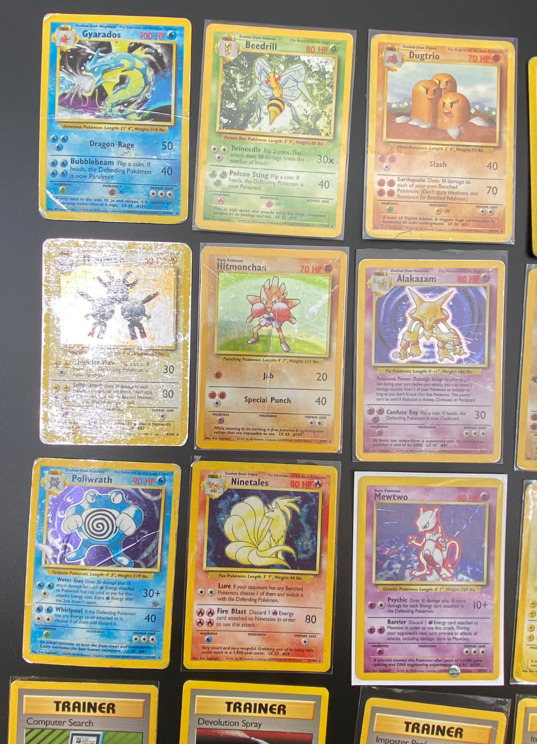 קלפי איסוף - לוט של 24 קלפי פוקימון באנגלית - Rare + Holo Rare - Used - Base Set
פוקימון (באנגלית: ... - 1 1
