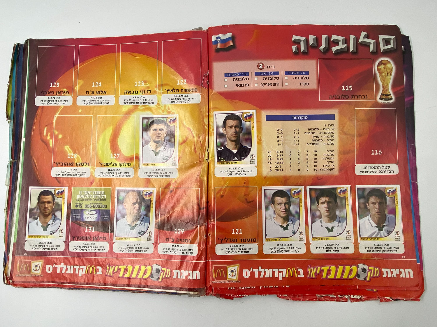 אלבומי מדבקות - אלבום סופרגול מונדיאל 2002, קוריאה יפן - מצב גרוע מאוד, מומלץ לקנות להשלמת מדבקות ... - 1 3