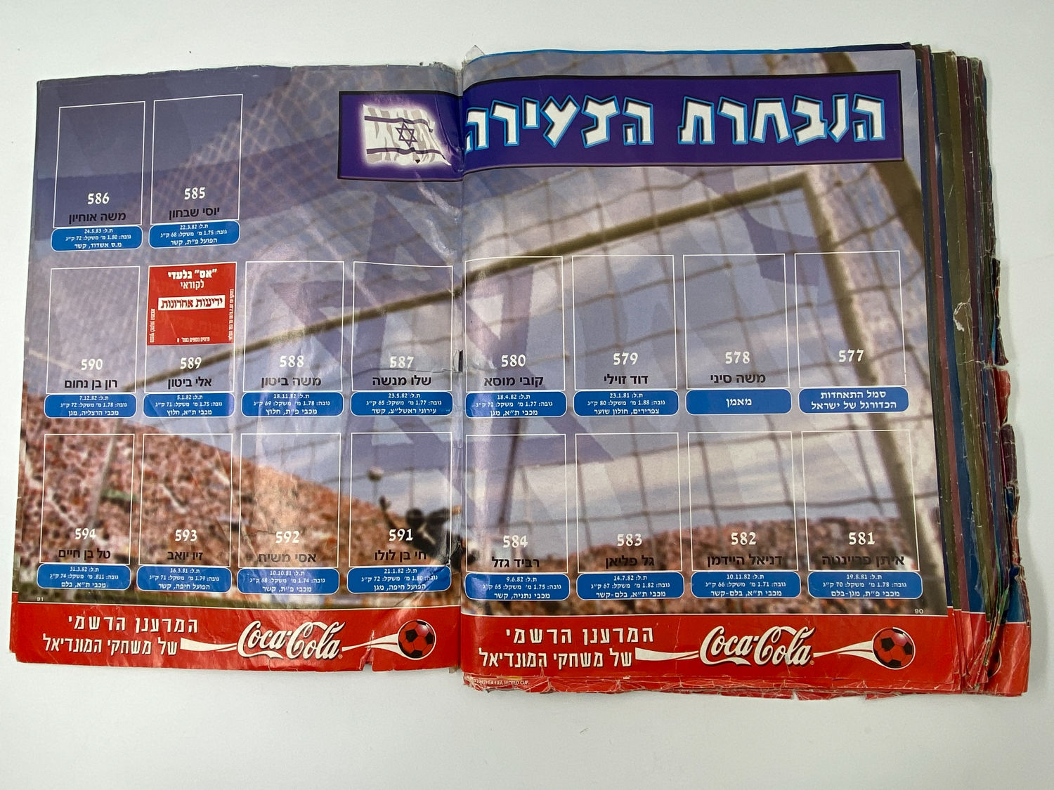 אלבומי מדבקות - אלבום סופרגול מונדיאל 2002, קוריאה יפן - מצב גרוע מאוד, מומלץ לקנות להשלמת מדבקות ... - 1 40