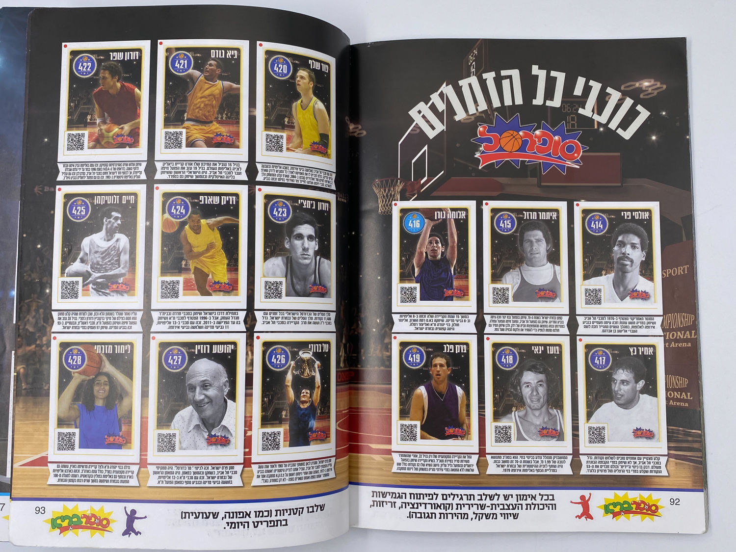 אלבומי מדבקות - אלבום סופרגול 2013-2014
סוּפרגוֹל הוא שמו של אלבום איסוף מדבקות מאת חברת P.M.I, בשיתוף עם ... - 1 35