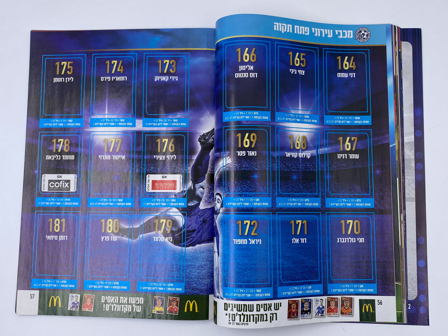 אלבומי מדבקות - אלבום סופרגול 2013-2014
סוּפרגוֹל הוא שמו של אלבום איסוף מדבקות מאת חברת P.M.I, בשיתוף עם ... - 1 7