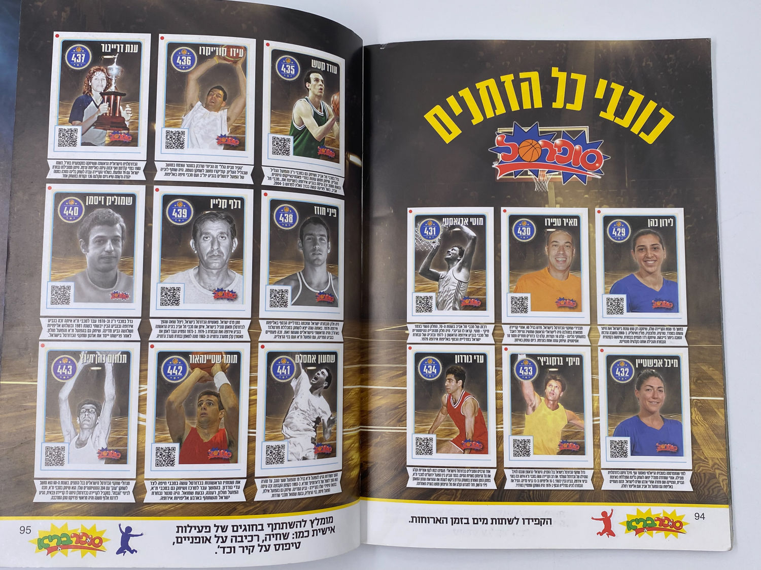 אלבומי מדבקות - אלבום סופרגול 2013-2014
סוּפרגוֹל הוא שמו של אלבום איסוף מדבקות מאת חברת P.M.I, בשיתוף עם ... - 1 36