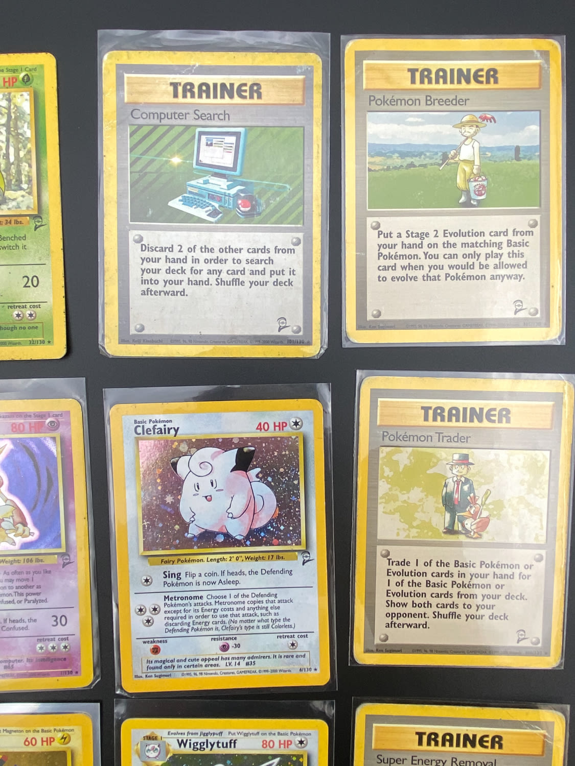 קלפי איסוף - לוט 15 קלפי פוקימון באנגלית - Rare + Holo Rare - Used - מהסט Base Set 2.
פוקימון (באנגלית: ... - 1 2