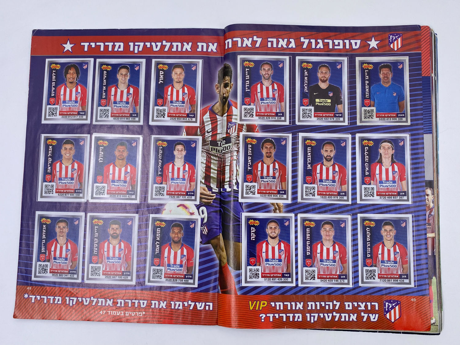 אלבומי מדבקות - אלבום סופרגול 2018-2019
סוּפרגוֹל הוא שמו של אלבום איסוף מדבקות מאת חברת P.M.I, בשיתוף עם ... - 1 9