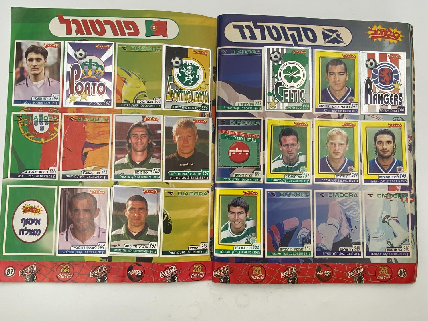 אלבומי מדבקות - אלבום סופרגול 2001 - כחצי מלא
סוּפרגוֹל הוא שמו של אלבום איסוף מדבקות מאת חברת P.M.I ... - 1 43
