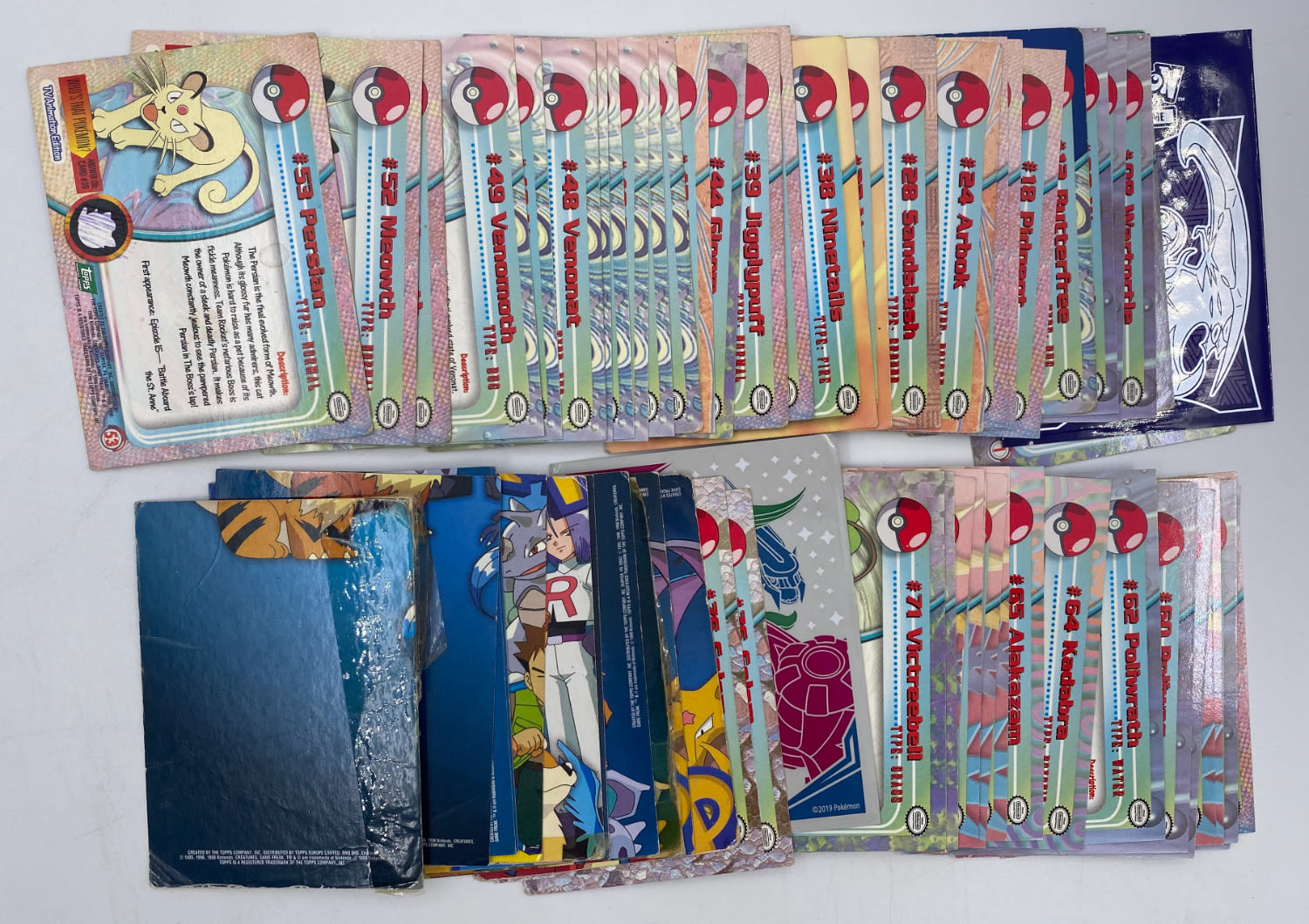 קלפי איסוף - לוט של למעלה מ-50 קלפי פוקימון - Used - Pokémon Trading Cards series 1
- 3rd ... - 1 1