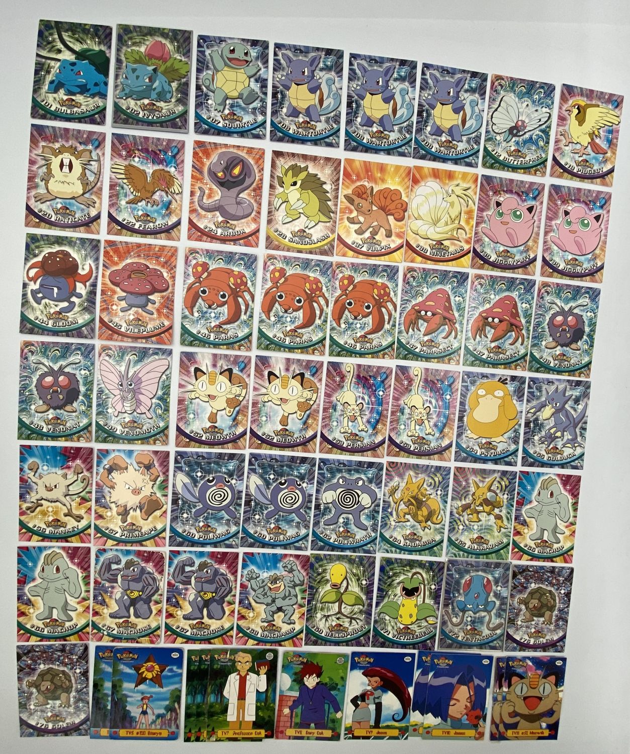 קלפי איסוף - לוט של למעלה מ-50 קלפי פוקימון - Used - Pokémon Trading Cards series 1
- 3rd ... - 1 0