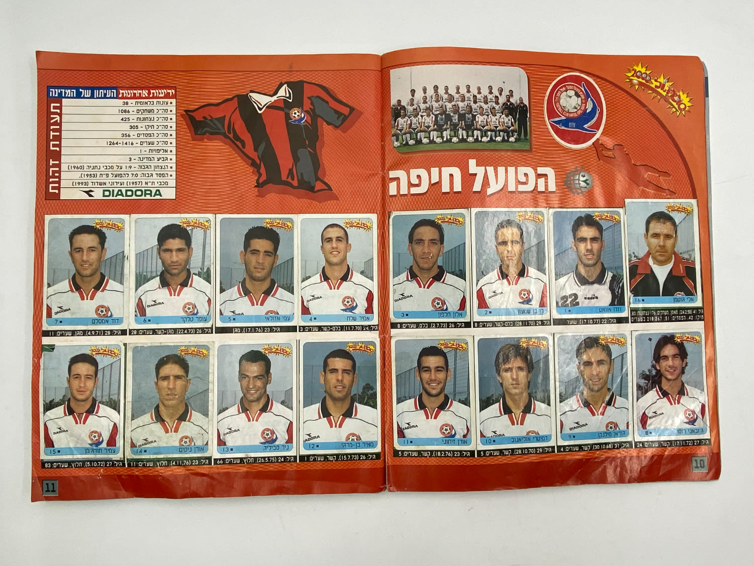 אלבומי מדבקות - אלבום סופרגול 2000, אלבום המילניום - רק חוסר 1 מתוך 565 מדבקות! - נדיר
התעדכנה תמונה לא ... - 1 5