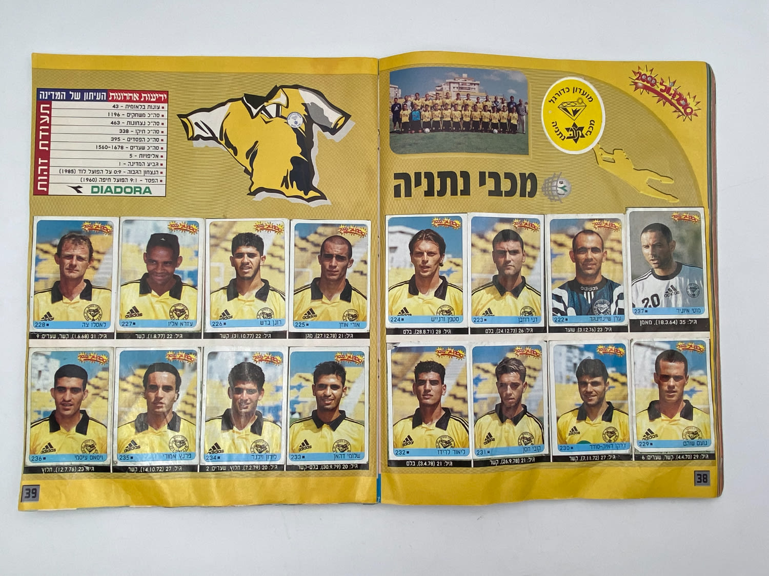 אלבומי מדבקות - אלבום סופרגול 2000, אלבום המילניום - רק חוסר 1 מתוך 565 מדבקות! - נדיר
התעדכנה תמונה לא ... - 1 18