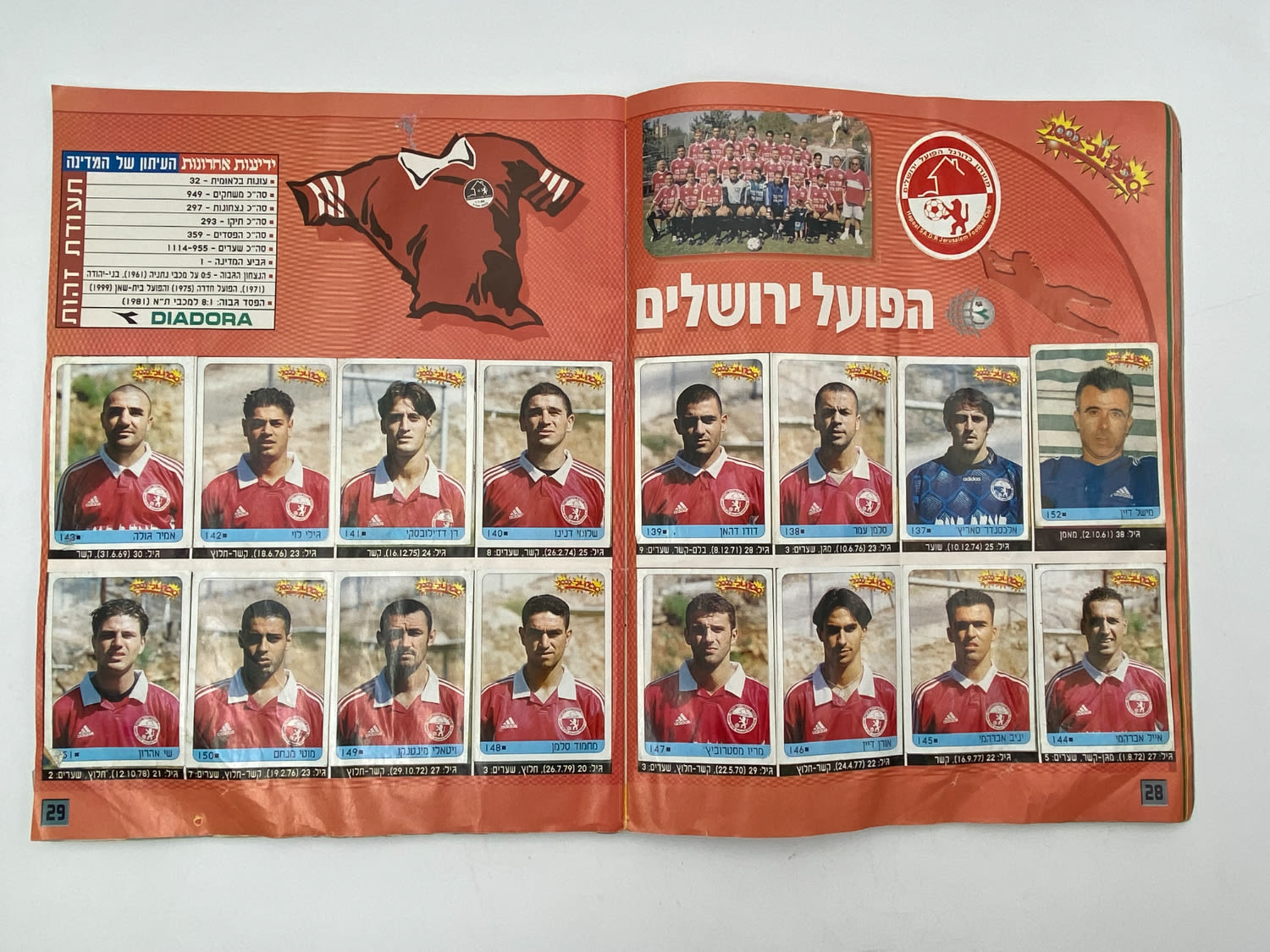 אלבומי מדבקות - אלבום סופרגול 2000, אלבום המילניום - רק חוסר 1 מתוך 565 מדבקות! - נדיר
התעדכנה תמונה לא ... - 1 13