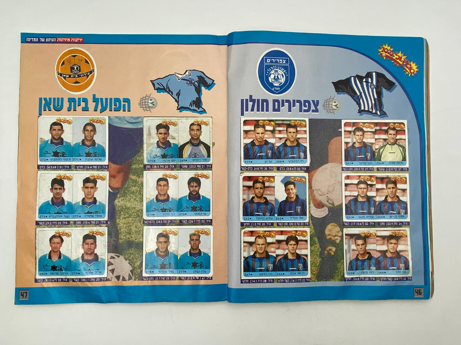 אלבומי מדבקות - אלבום סופרגול 2000, אלבום המילניום - רק חוסר 1 מתוך 565 מדבקות! - נדיר
התעדכנה תמונה לא ... - 1 64