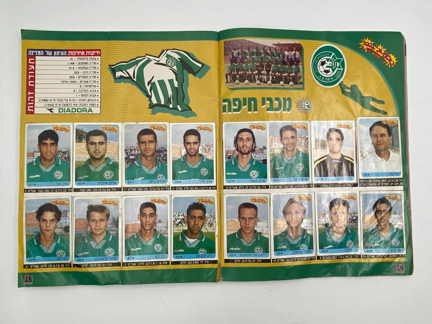 אלבומי מדבקות - אלבום סופרגול 2000, אלבום המילניום - רק חוסר 1 מתוך 565 מדבקות! - נדיר
התעדכנה תמונה לא ... - 1 49