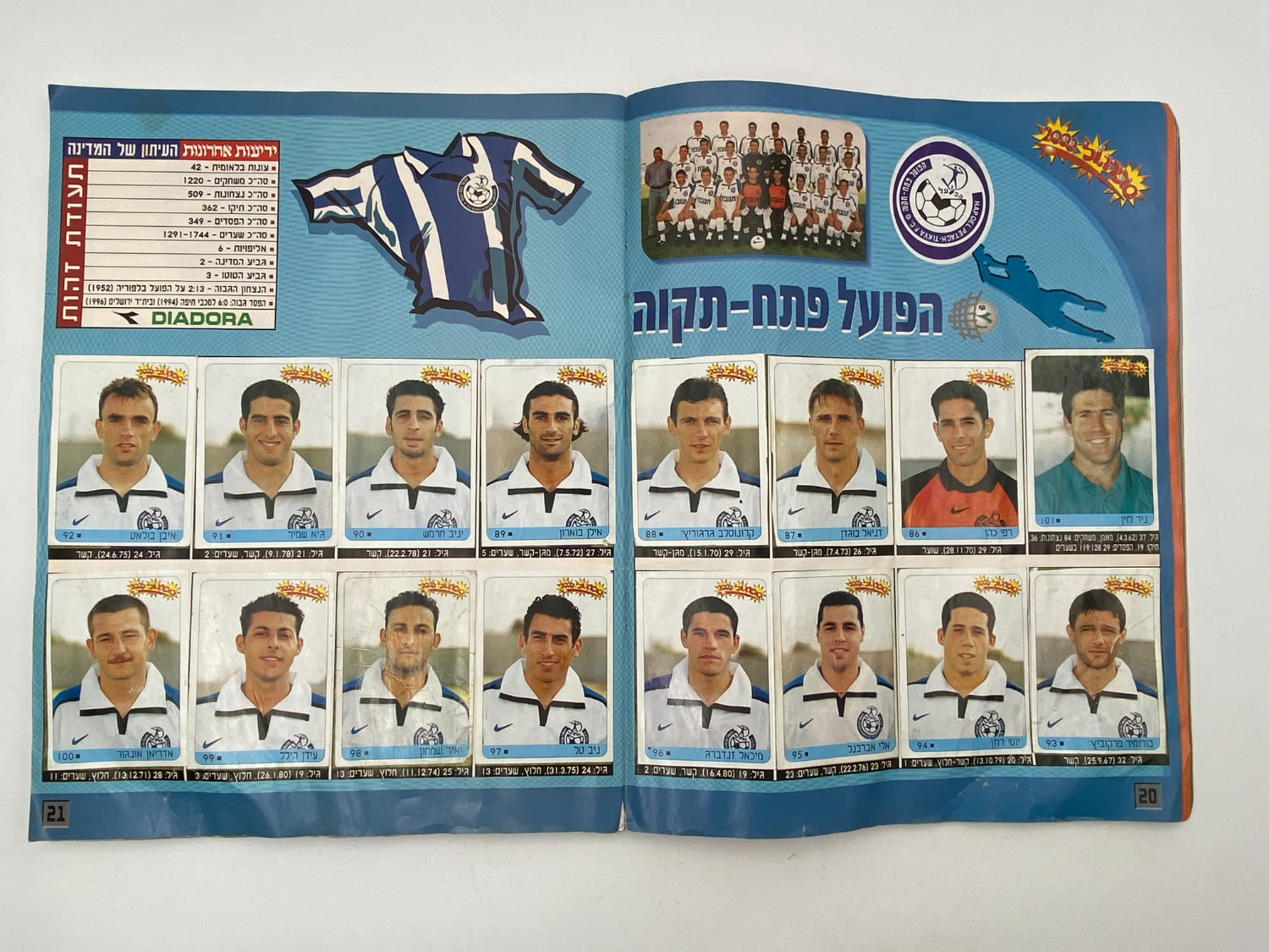 אלבומי מדבקות - אלבום סופרגול 2000, אלבום המילניום - רק חוסר 1 מתוך 565 מדבקות! - נדיר
התעדכנה תמונה לא ... - 1 52