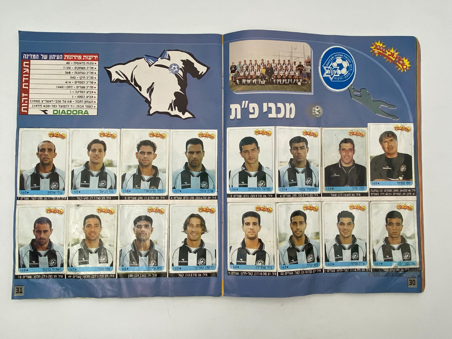 אלבומי מדבקות - אלבום סופרגול 2000, אלבום המילניום - רק חוסר 1 מתוך 565 מדבקות! - נדיר
התעדכנה תמונה לא ... - 1 14