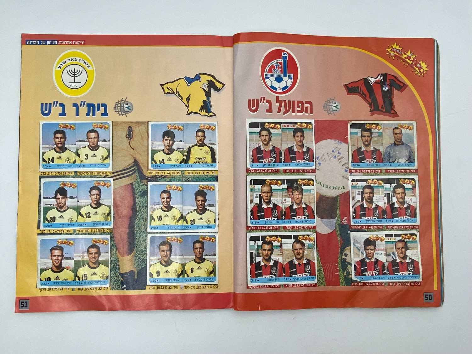 אלבומי מדבקות - אלבום סופרגול 2000, אלבום המילניום - רק חוסר 1 מתוך 565 מדבקות! - נדיר
התעדכנה תמונה לא ... - 1 24