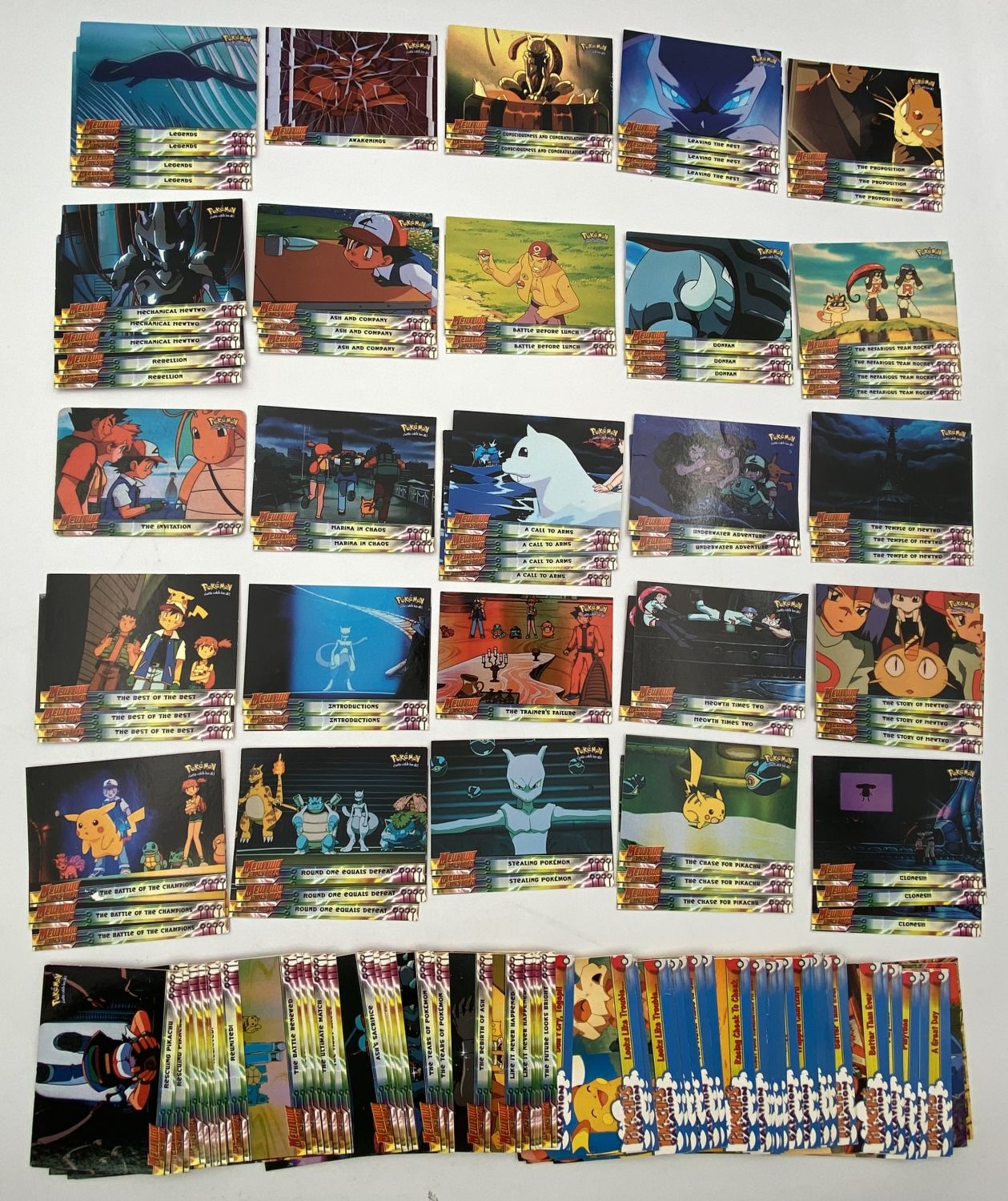 קלפי איסוף - לוט של למעלה מ-100 קלפי פוקימון - Used - Pokémon the First Movie Trading Cards
- ... - 1 0