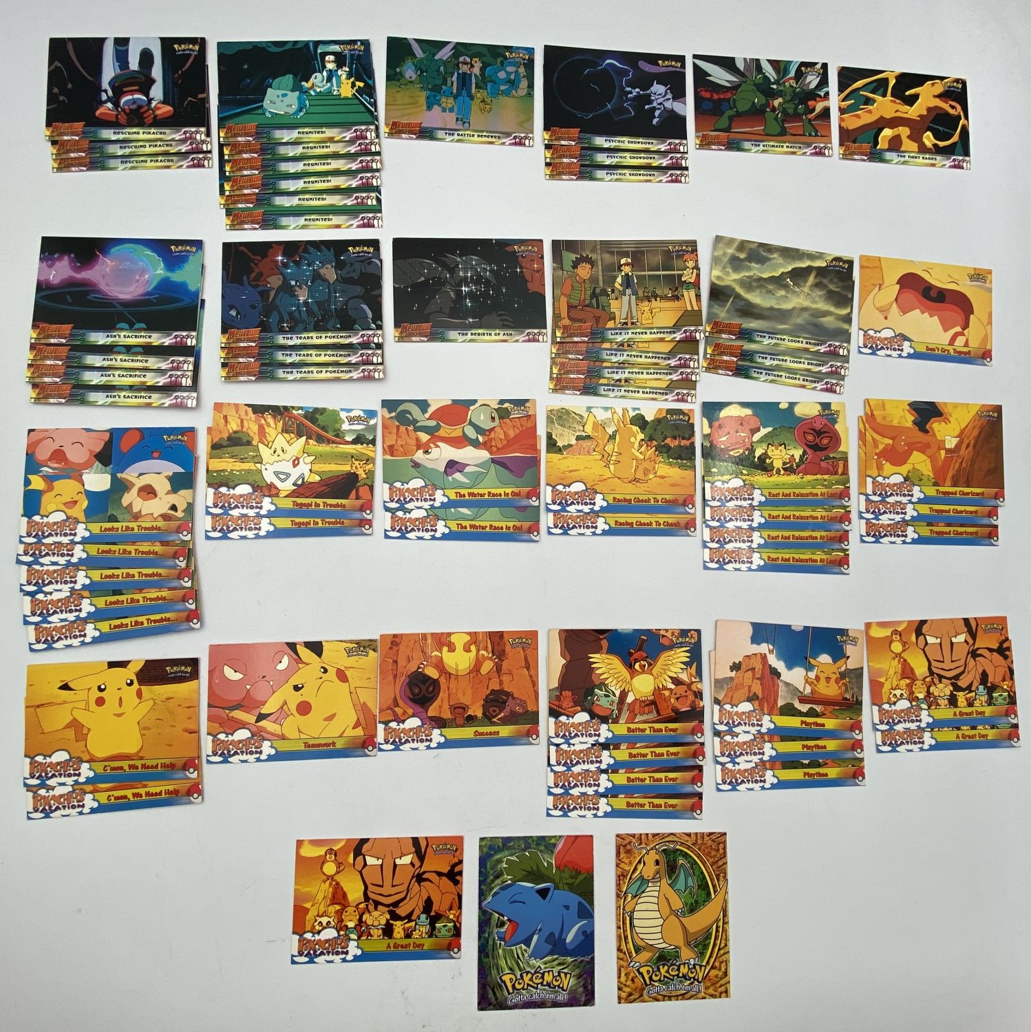 קלפי איסוף - לוט של למעלה מ-100 קלפי פוקימון - Used - Pokémon the First Movie Trading Cards
- ... - 1 1