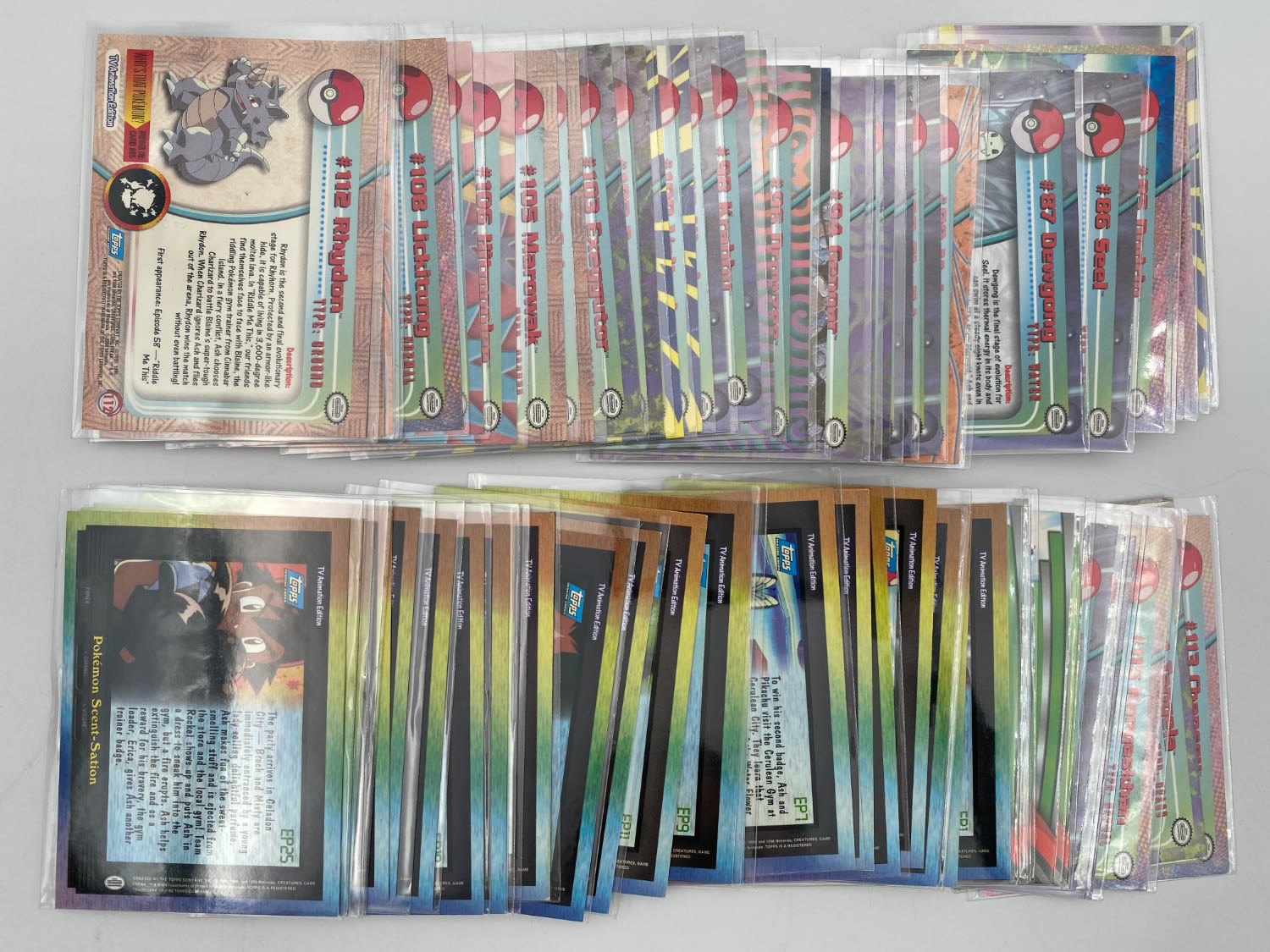 קלפי איסוף - קלפי פוקימון Topps - לוט כמעט מלא של הסט Pokémon Trading Cards series 2. כמעט כל הקלפים, אם ... - 1 2
