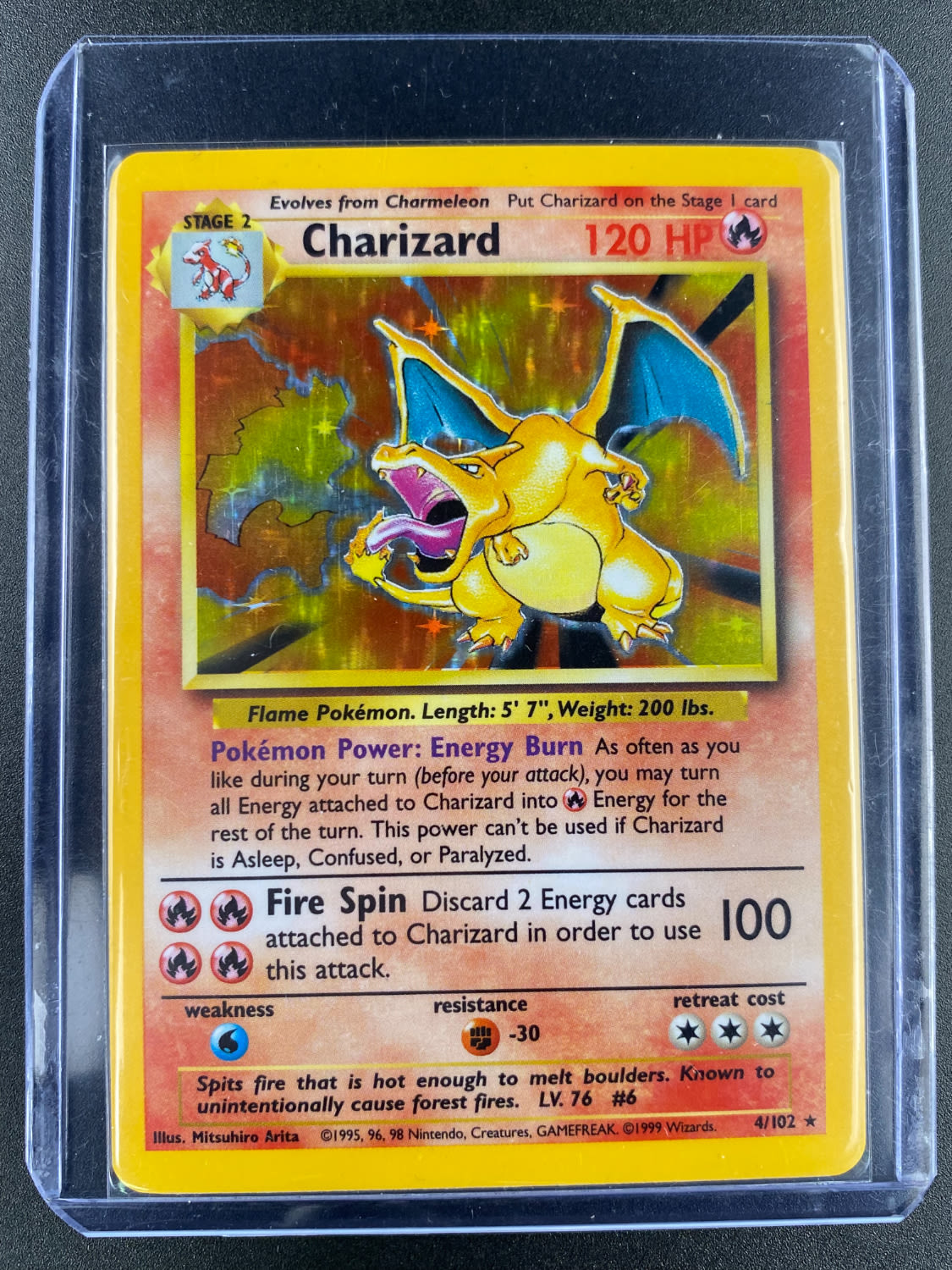 קלפי איסוף - סט שלם של קלפי פוקימון Base set 1, כולל 16 Holographic cards, מצבים NM-M - כל הקלפים שמורים ... - 1 7