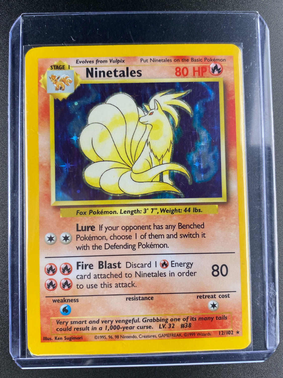 קלפי איסוף - סט שלם של קלפי פוקימון Base set 1, כולל 16 Holographic cards, מצבים NM-M - כל הקלפים שמורים ... - 1 23