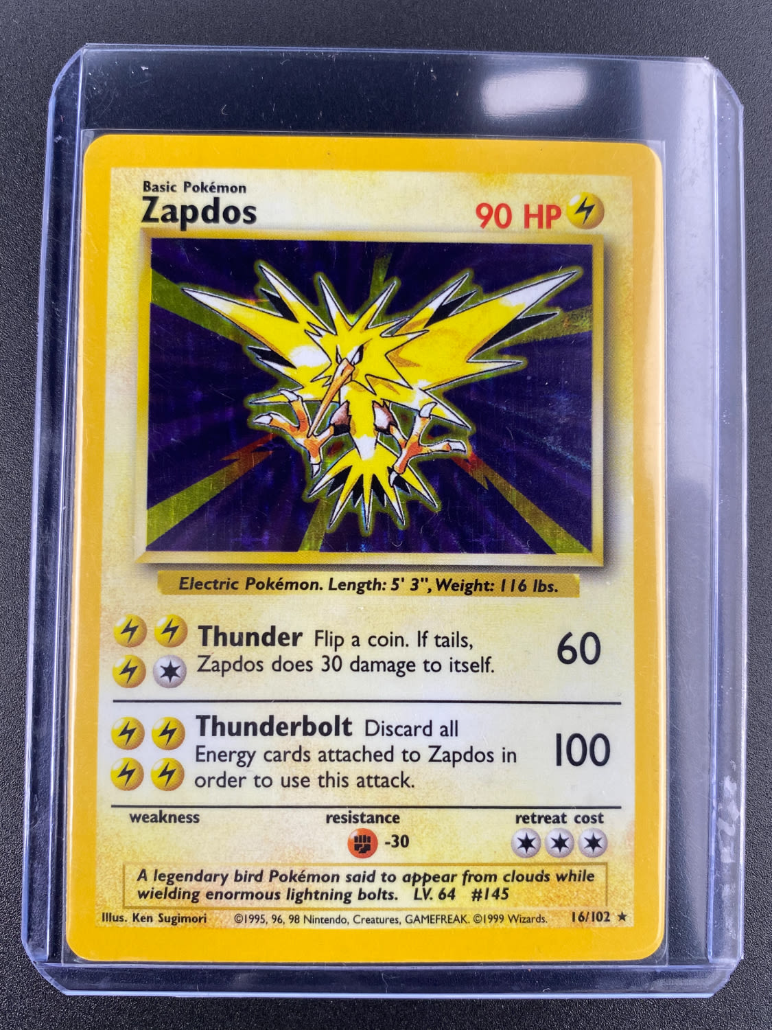 קלפי איסוף - סט שלם של קלפי פוקימון Base set 1, כולל 16 Holographic cards, מצבים NM-M - כל הקלפים שמורים ... - 1 31