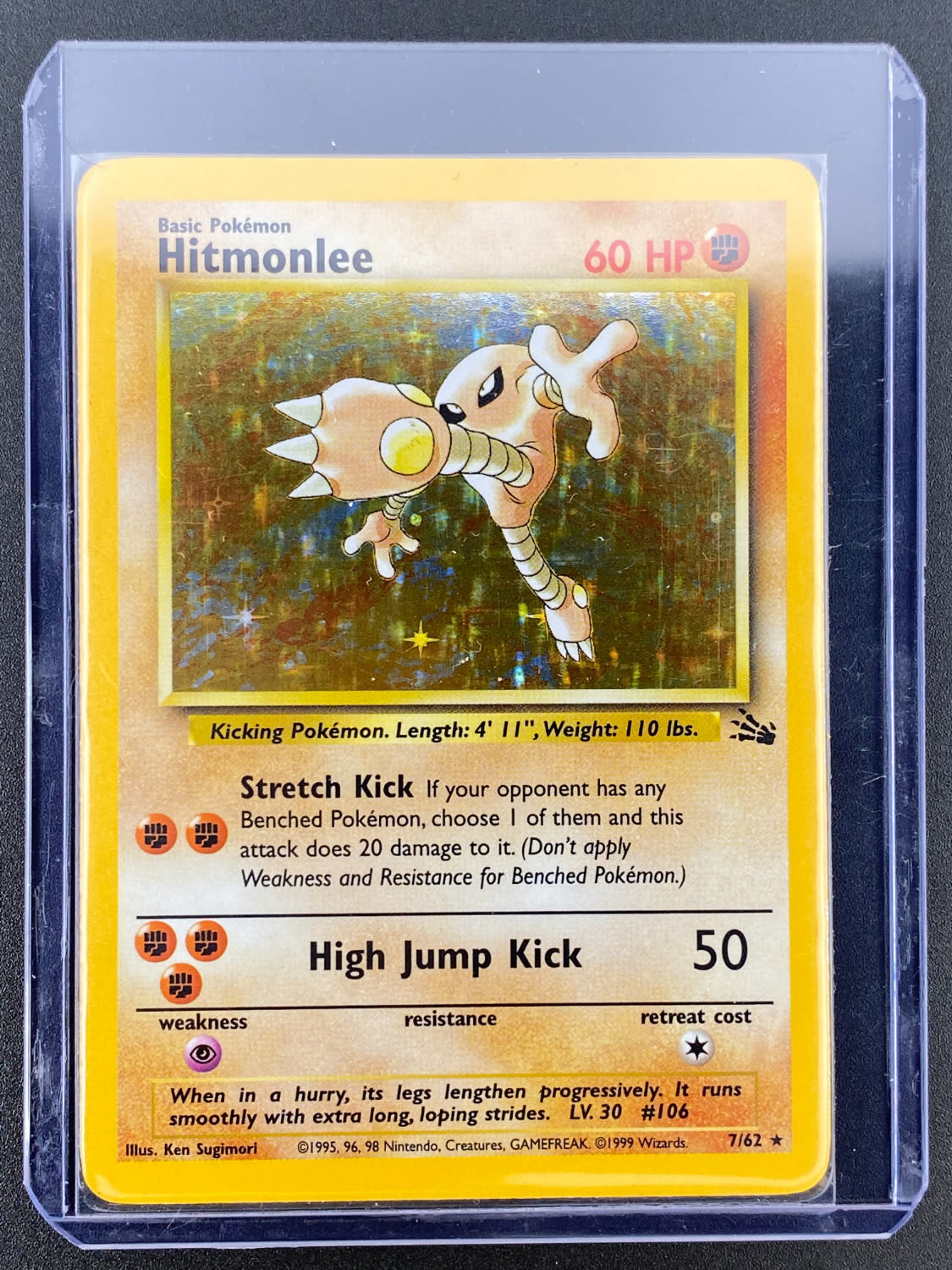 קלפי איסוף - סט שלם של קלפי פוקימון Fossil, כולל 16 Holographic cards, מצבים NM-M - כל הקלפים שמורים בsleeves ... - 1 15