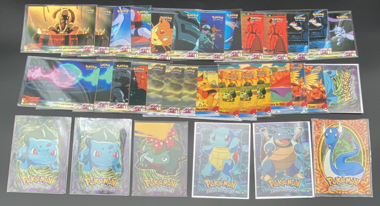 קלפי איסוף - Topps - קלפי פוקימון - לוט של למעלה מ-30 קלפים של הסט Pokémon the First Movie Trading Cards - 1st ... - 1 0