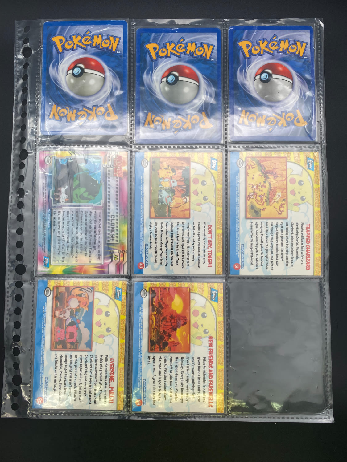 148 קלפי פוקימון - Rare + Holo Rare - במצב Used - מהסדרות WOTC ו-Topps - 1 33