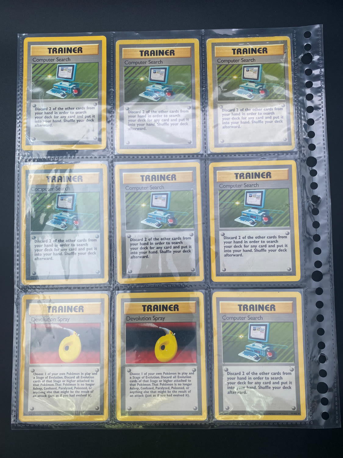 148 קלפי פוקימון - Rare + Holo Rare - במצב Used - מהסדרות WOTC ו-Topps - 1 6