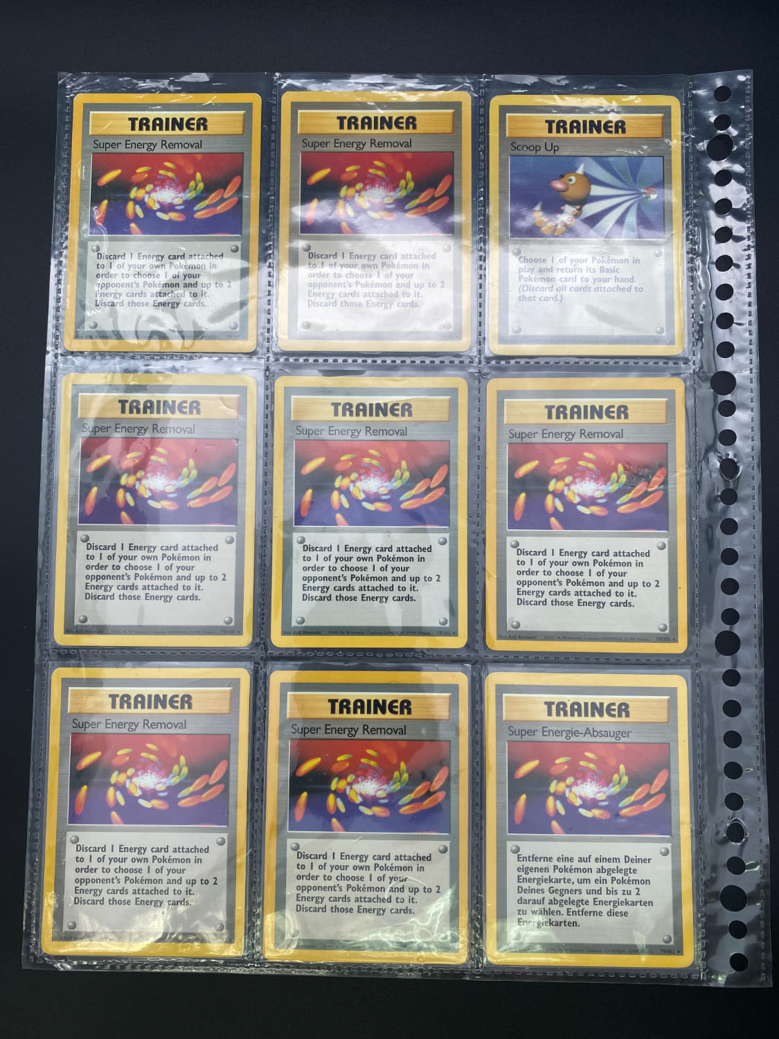 148 קלפי פוקימון - Rare + Holo Rare - במצב Used - מהסדרות WOTC ו-Topps - 1 12