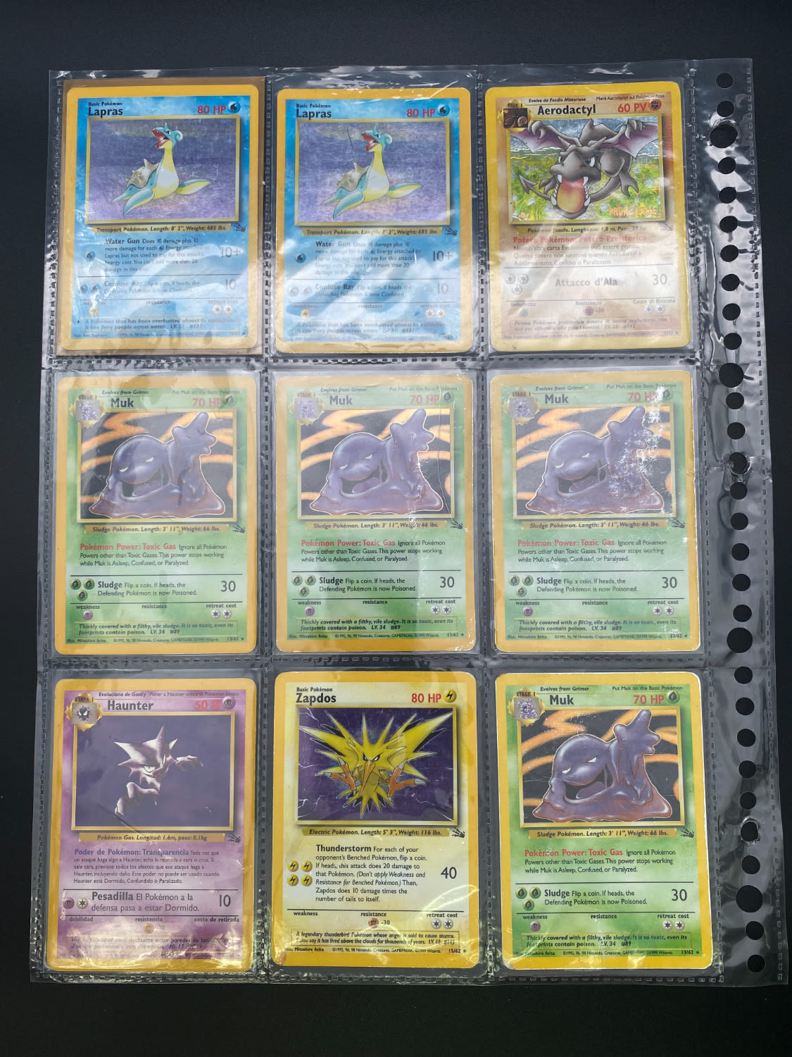 148 קלפי פוקימון - Rare + Holo Rare - במצב Used - מהסדרות WOTC ו-Topps - 1 20