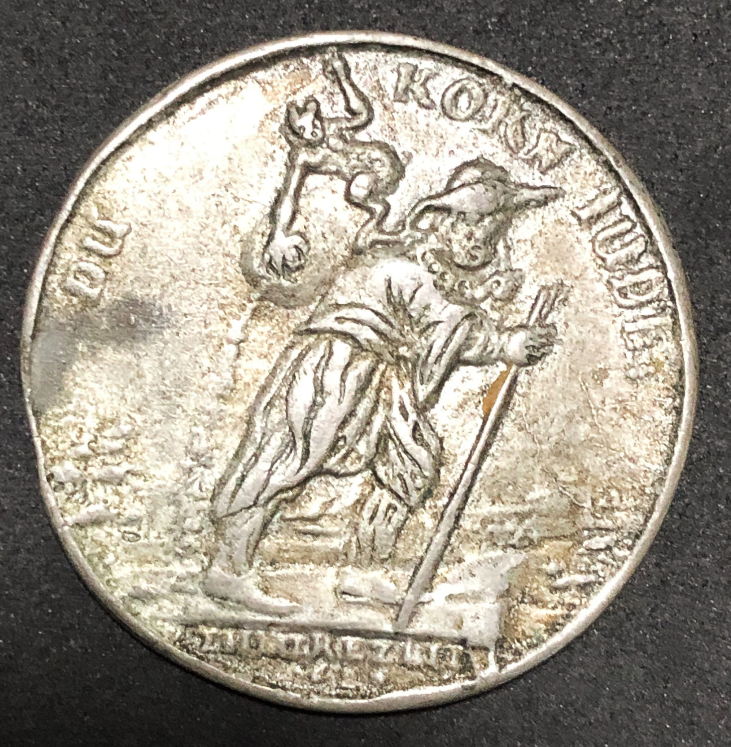 "Korn Jude" medal - anti-semetic medal.