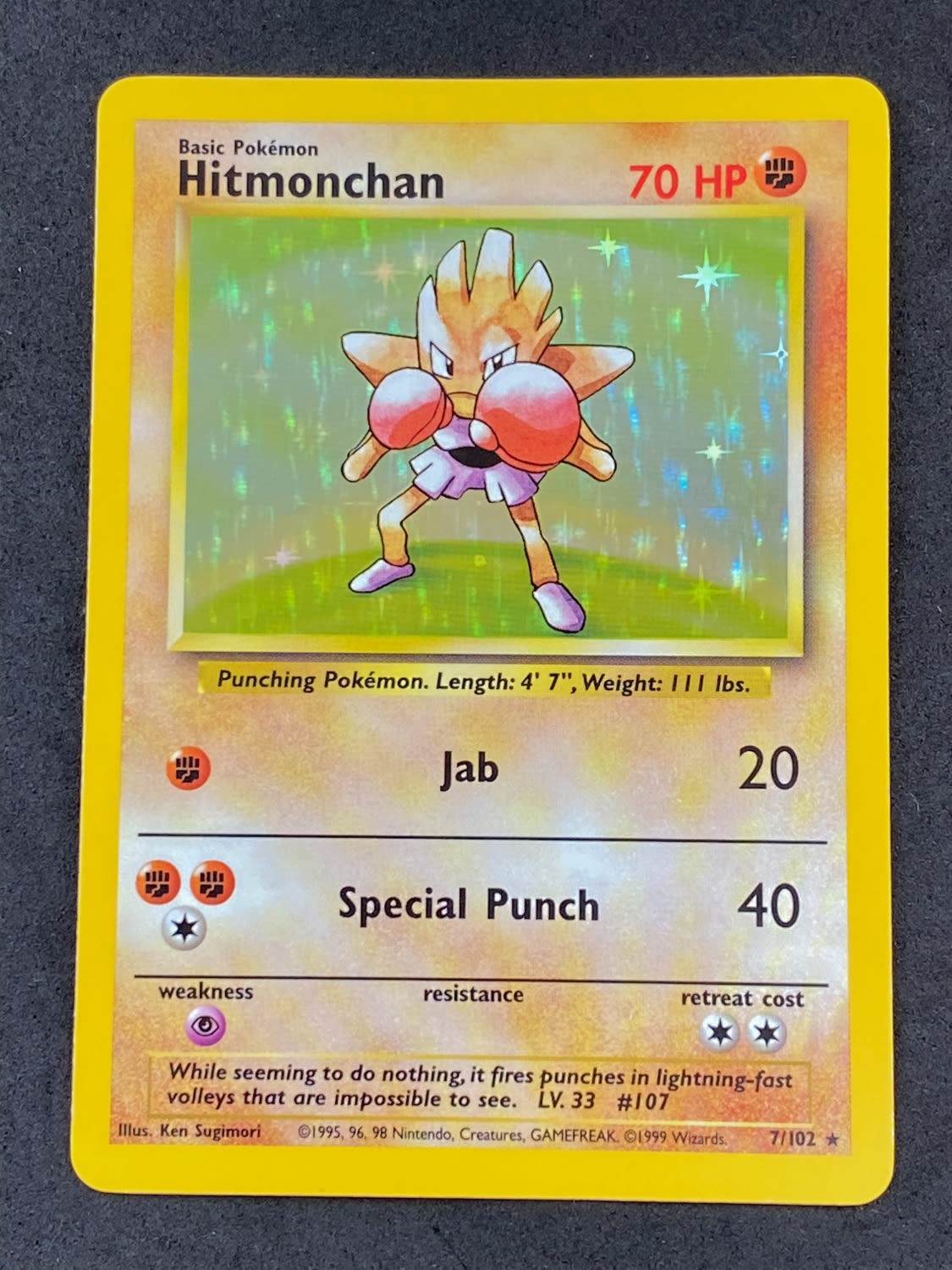 קלפי איסוף - סט שלם של קלפי פוקימון Base set 1, כולל 16 Holographic cards, מצבים לפי התמונות, לדעתו (LP-M) - כל ... - 1 5