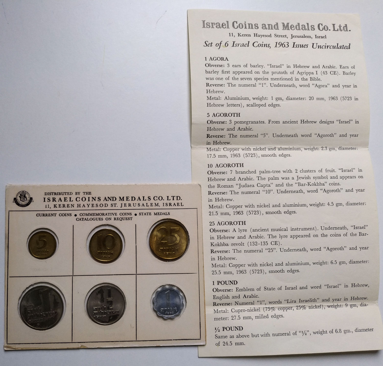 Israel - 24 sets from 1963 - different variations. - 1 40