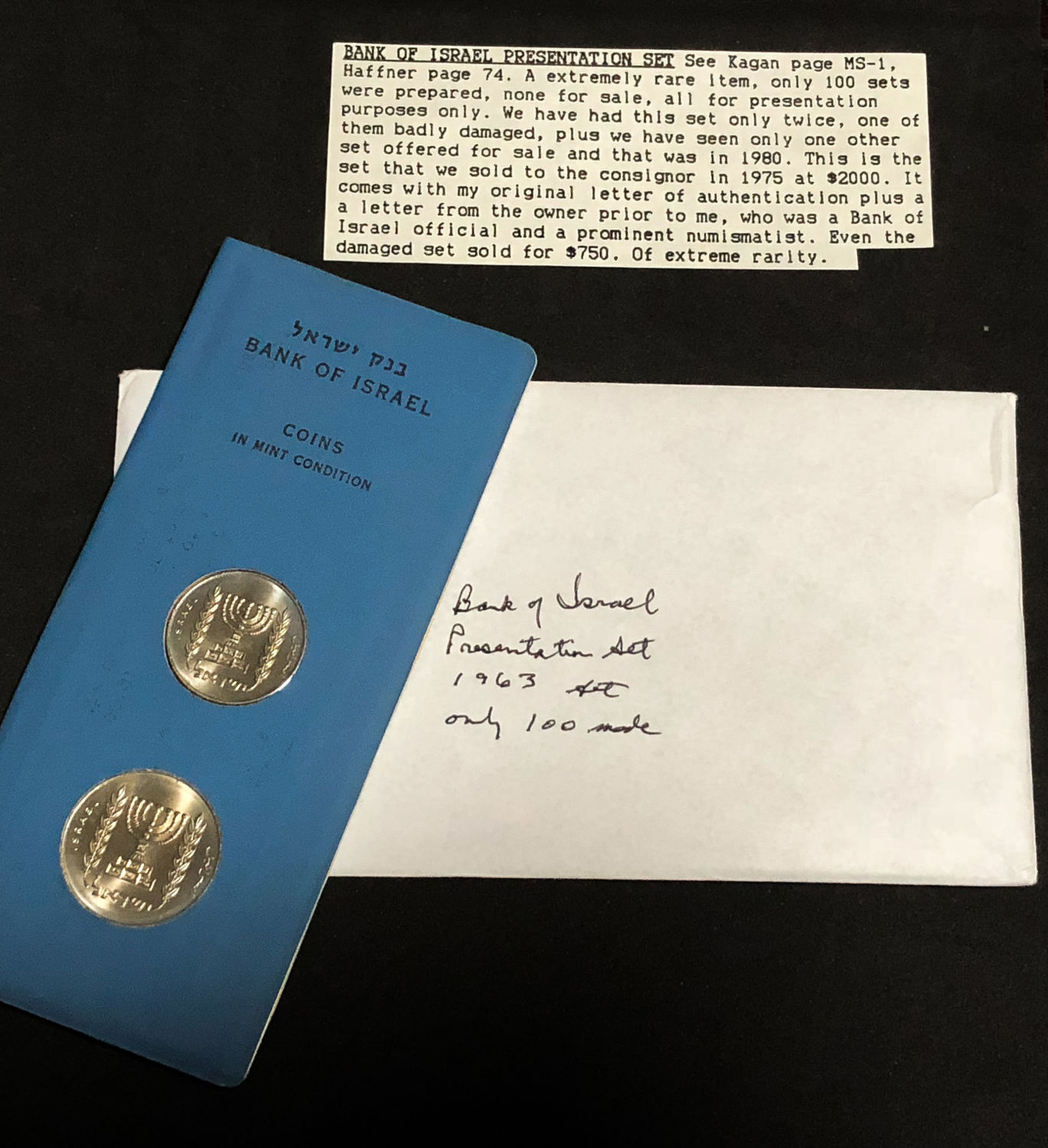 Israel - Set Agora and Lira - The Government of Israel - 1963 - Very rare. - 1 0