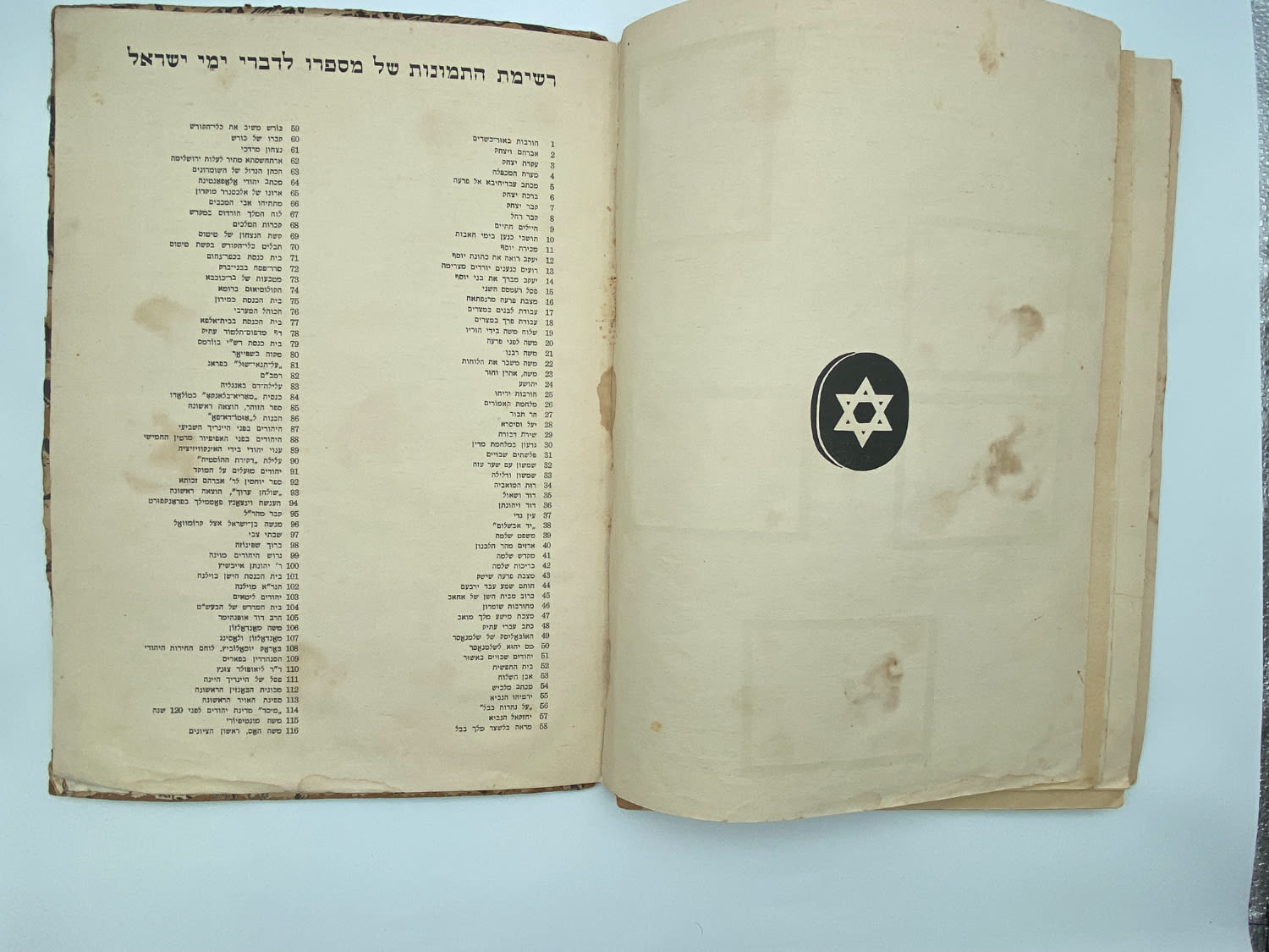 אלבומי מדבקות - אלבום תמונות לדברי ימי ישראל - שנות ה-30 פלשתינה - ארץ ישראל הוצאת האחים מספרו - בית חרושת ... - 1 27