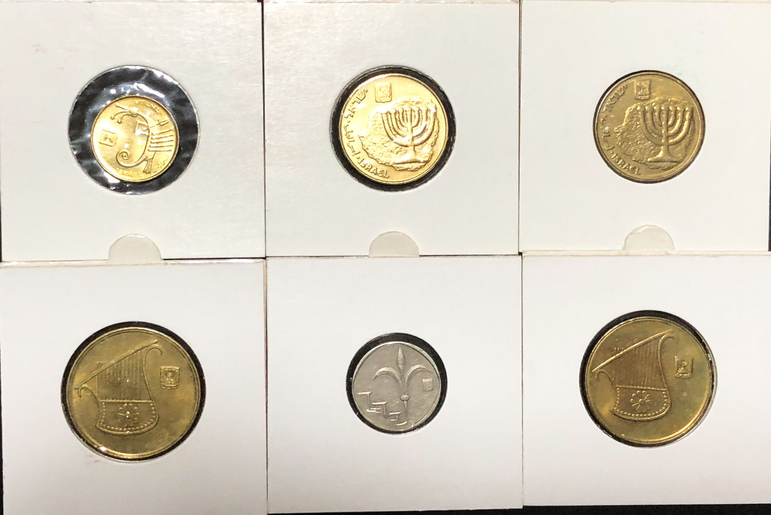 Israel - Coins lot - The "Agora", "Shekel" and "New Shekel" period. - 1 8