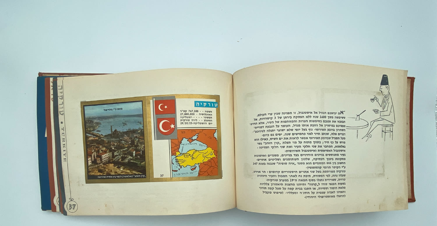 אלבומי מדבקות - אלבום "ארצות ועמים בתמונות" חלק א' + חלק ב' - אלבומים מלאים
ארצות ועמים מבצע ... - 1 34