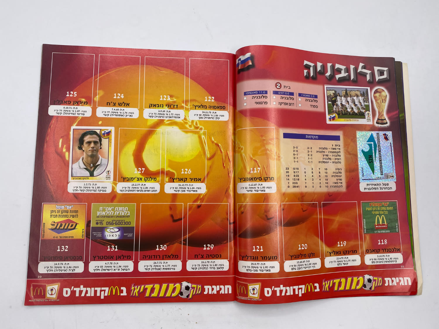 אלבומי מדבקות - אלבום סופרגול מונדיאל 2002 - קוריאה יפן
... - 1 32