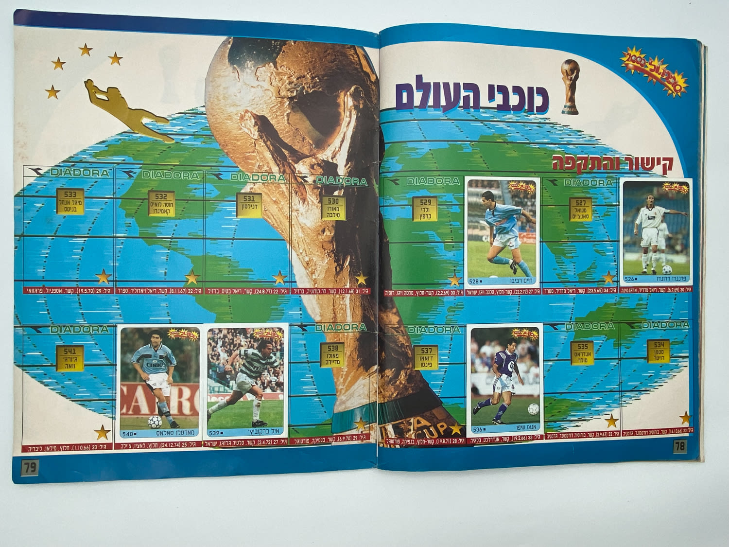 אלבומי מדבקות - אלבום סופרגול 2000, אלבום המילניום - 1 35